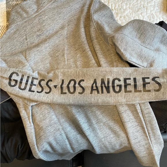 Guess Track Suit Jacket (Gray,Used, Small) - Picture 5 of 5